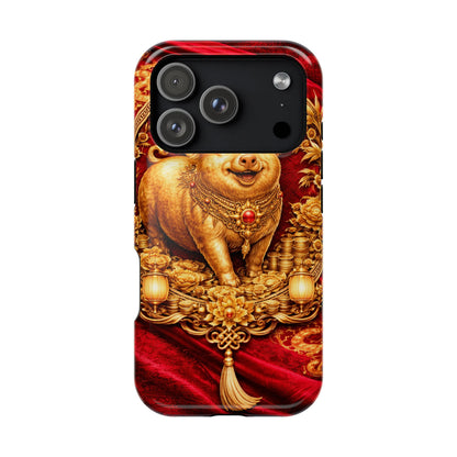 Pig • Lunar Armor • Imperial Banner • Apple iPhone 17 Pro • MagSafe Tough Case