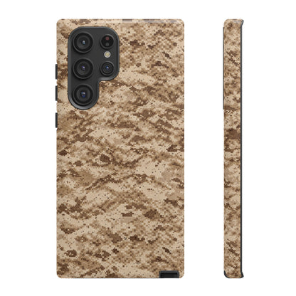 Desert Storm Camo • Samsung Galaxy S22 • Tough Case • Wireless Friendly