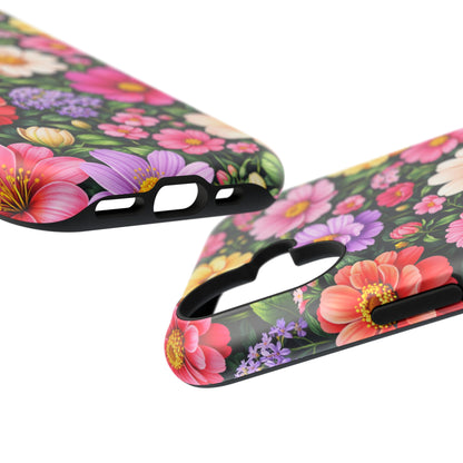 Untamed Garden • Floral Fusion • Apple iPhone 17 Pro • MagSafe® Tough Case