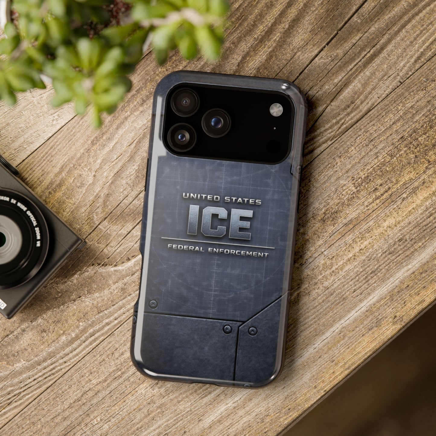 ICE • Sentinel Series • Federal Enforcement • Apple iPhone 17 Pro • MagSafe Tough Case