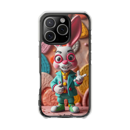 Vibe Bunny • Apple iPhone 16 • MagSafe® Clear Case