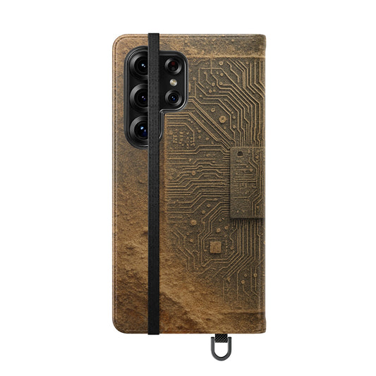 Sand Circuit • Samsung Galaxy S25 Flip Case