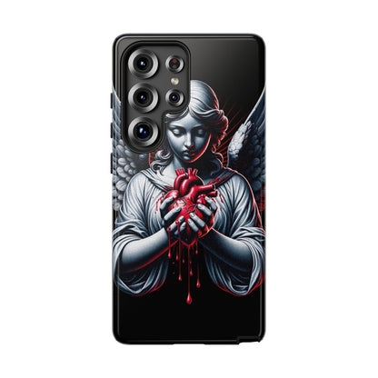 Angel Heart • Samsung Galaxy S25 • Wireless Friendly • Tough Case