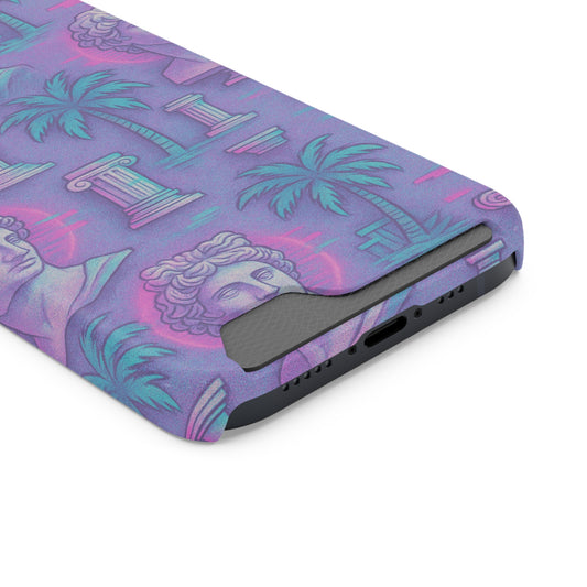 Pillars and Palms • Apple iPhone 13 • MagSafe® Tough Case with Card Holder
