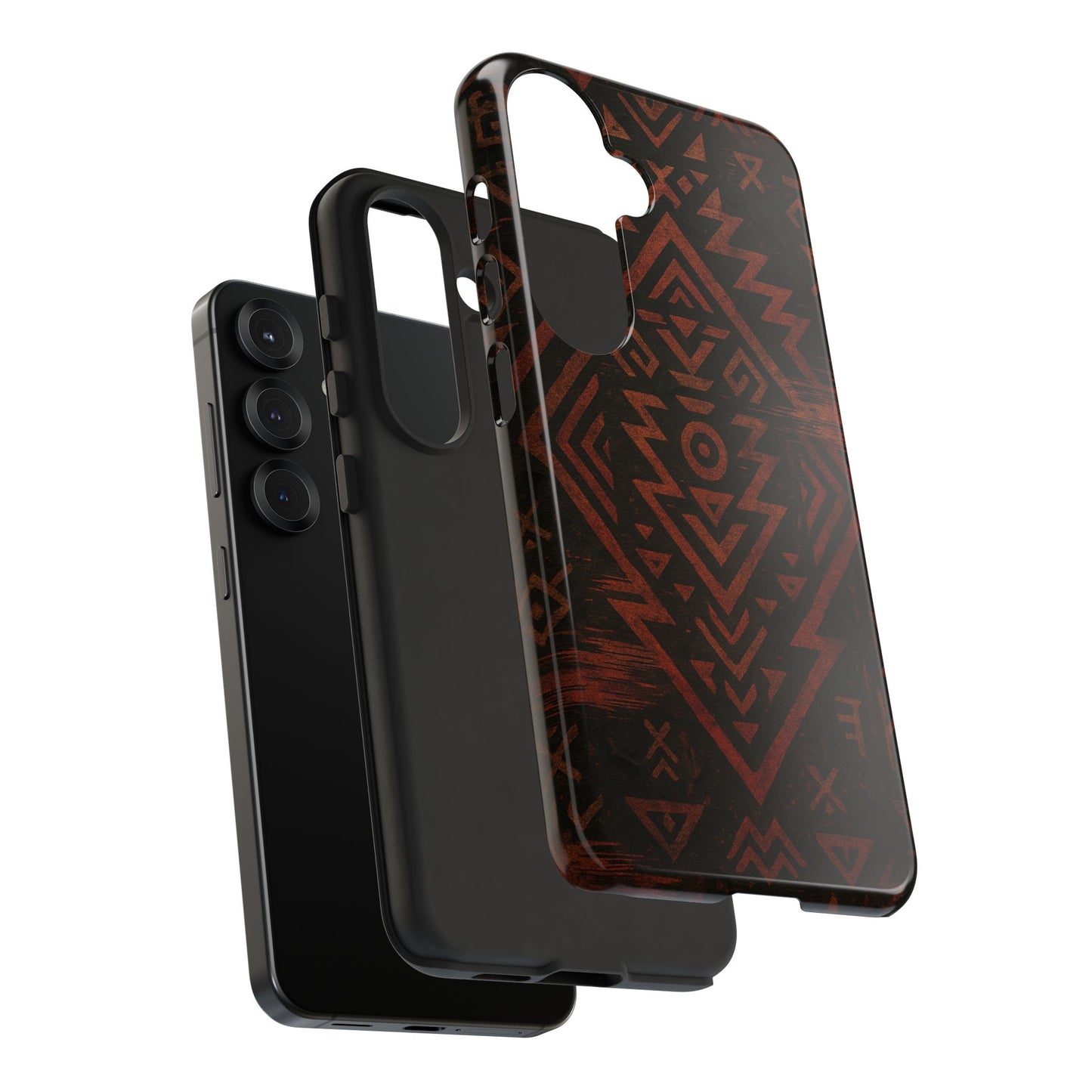 Tribal Glitch • Samsung Galaxy S25 • MagSafe® Magnetic Tough Case
