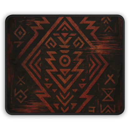 Tribal Glitch • Eco-Friendly Gaming Mouse Pad