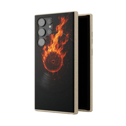 Vinyl Inferno • Samsung Galaxy S22 Eco-Friendly Phone Case