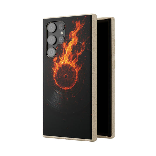 Vinyl Inferno • Samsung Galaxy S22 Eco-Friendly Phone Case