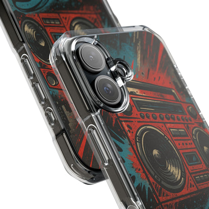 Old Skool • Apple iPhone 16 • MagSafe® Clear Case