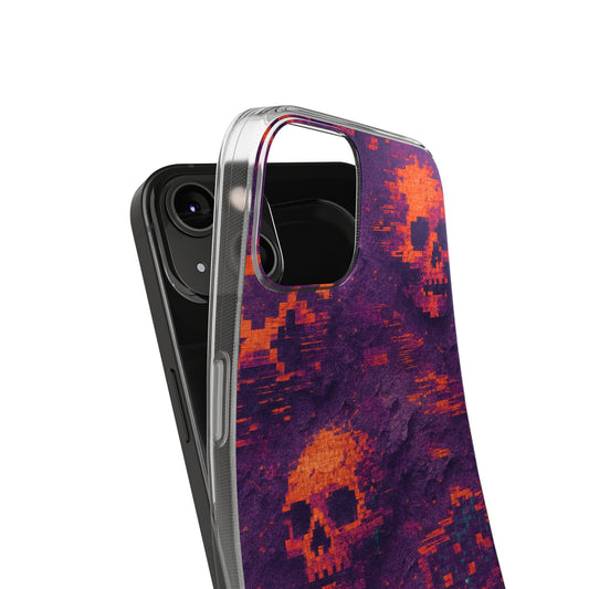 Death Glitch • Apple iPhone 14 • Flexi Clear Case