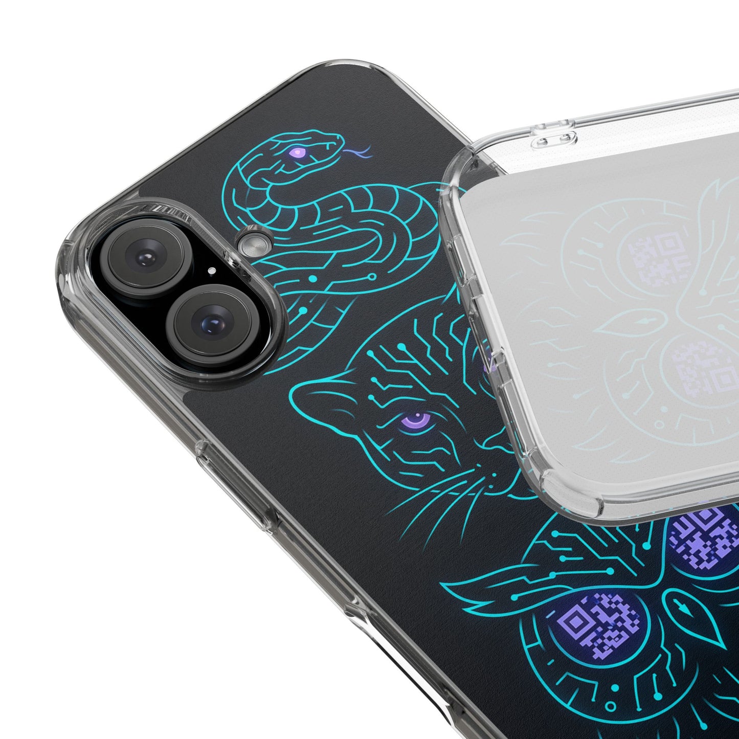 Mystic Midnight • Apple iPhone 16 • Clear Case
