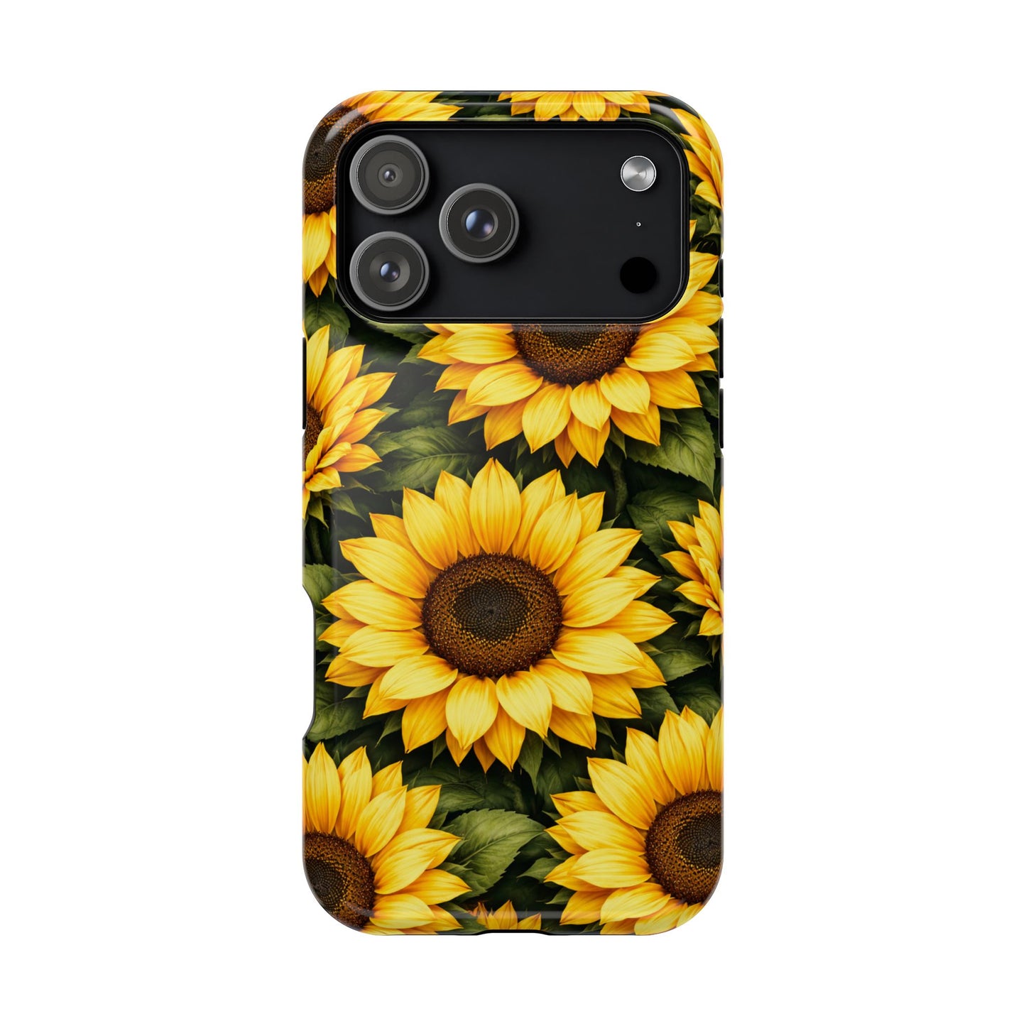 Solar Bloom • Floral Fusion • Apple iPhone 17 Pro • MagSafe® Tough Case