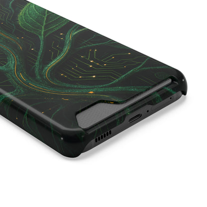 Circuit Tree • Samsung Galaxy S22 • MagSafe® Tough Case with Card Holder