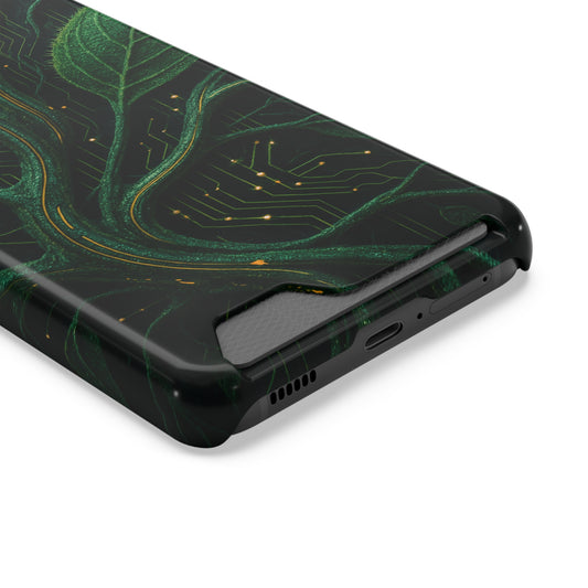 Circuit Tree • Samsung Galaxy S22 • MagSafe® Tough Case with Card Holder