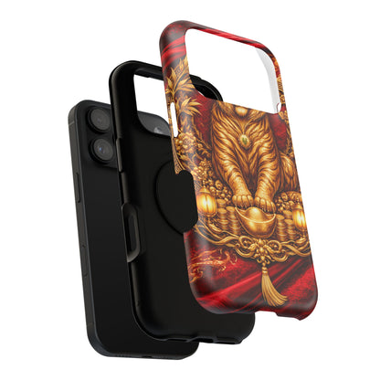 Tiger • Lunar Armor • Imperial Banner • Apple iPhone 17 Pro • MagSafe Tough Case