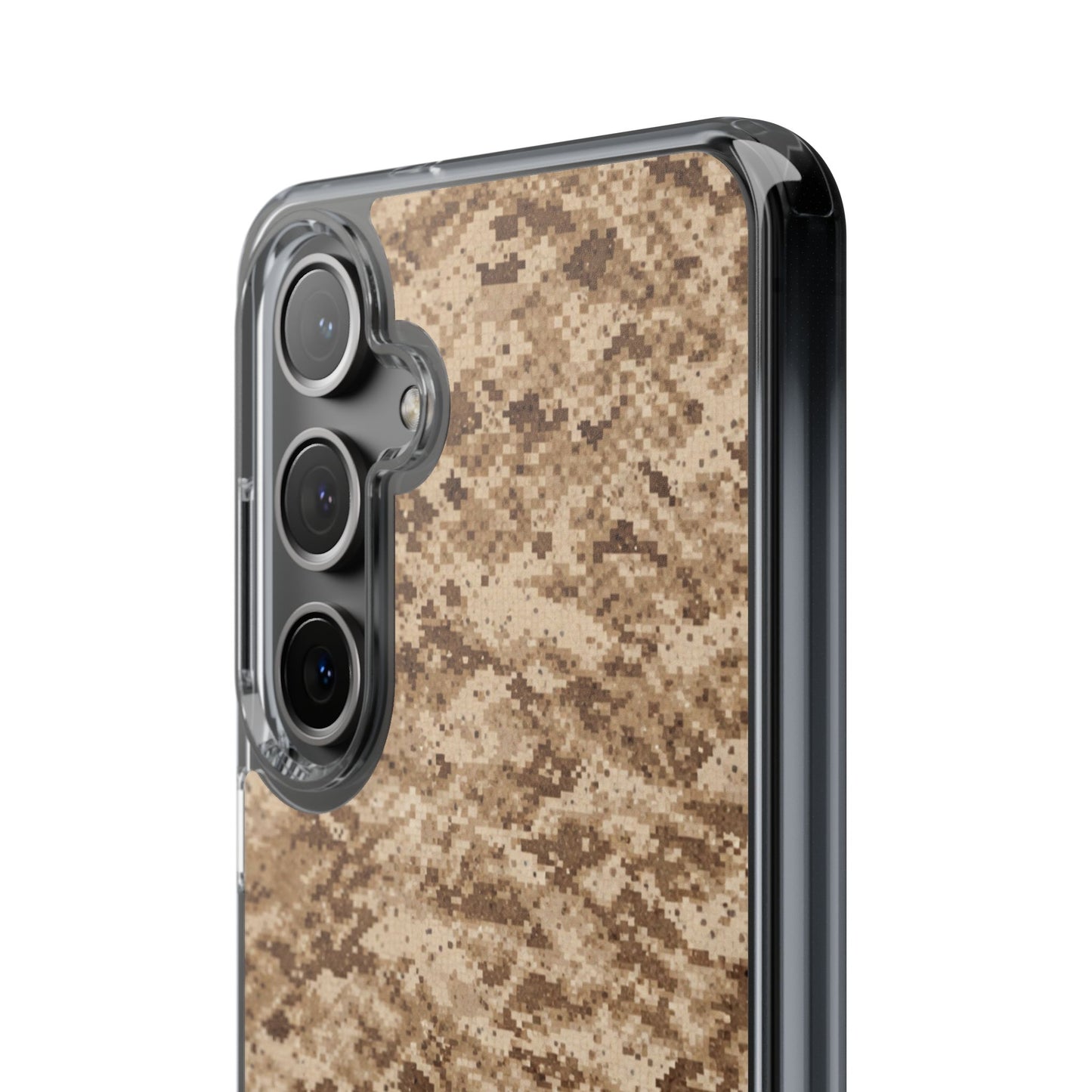 Desert Storm Camo • Samsung Galaxy S24 • Clear Case