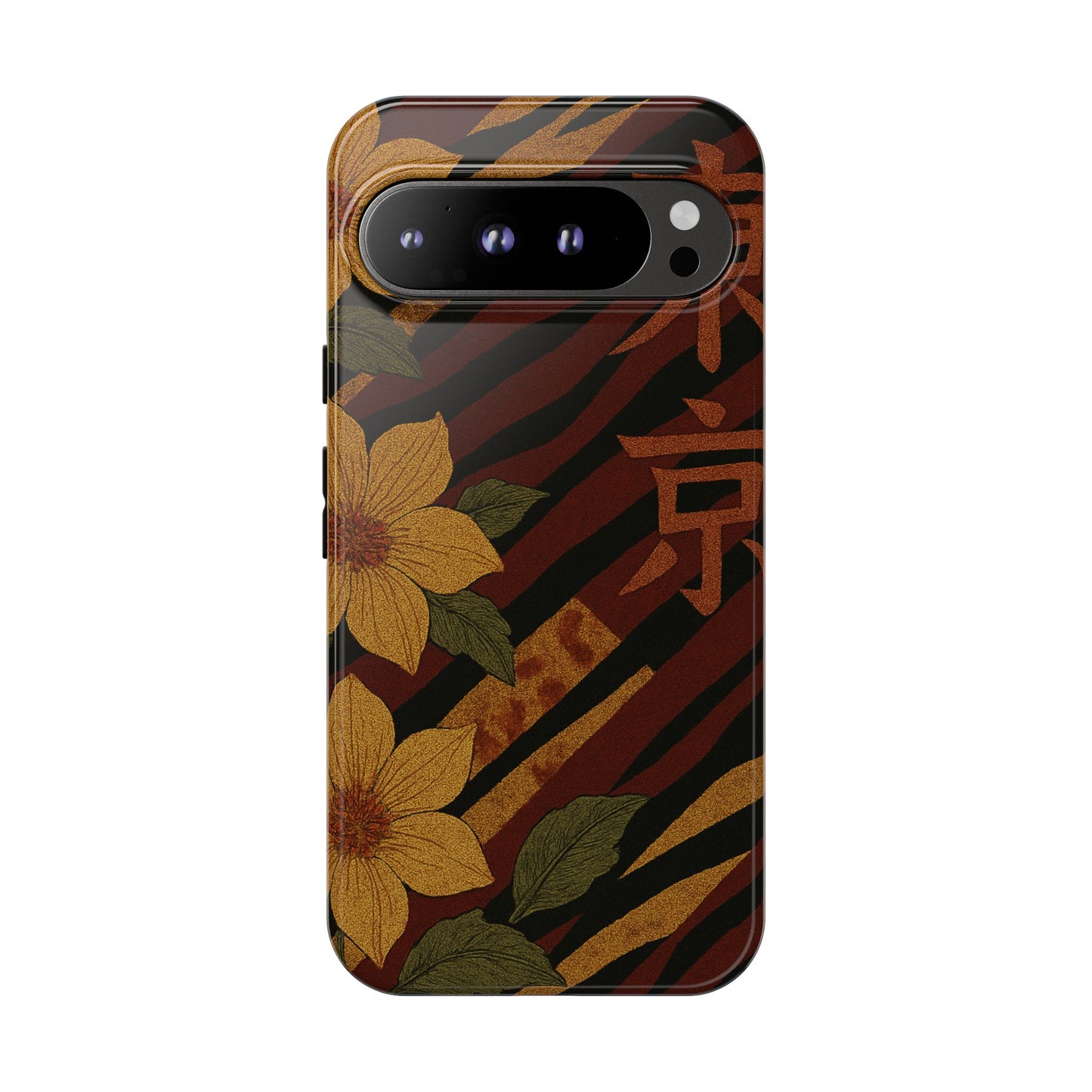 Tiger Petal • Google Pixel 9 • Tough Case • Wireless Friendly