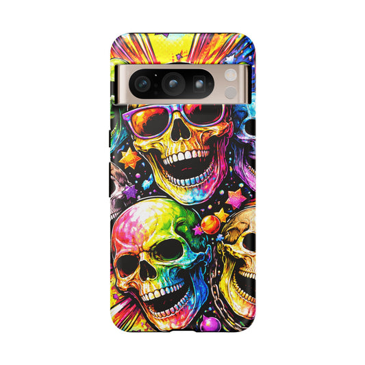 Chromatic Carnage • Google Pixel 8 • Tough Case • Wireless Friendly