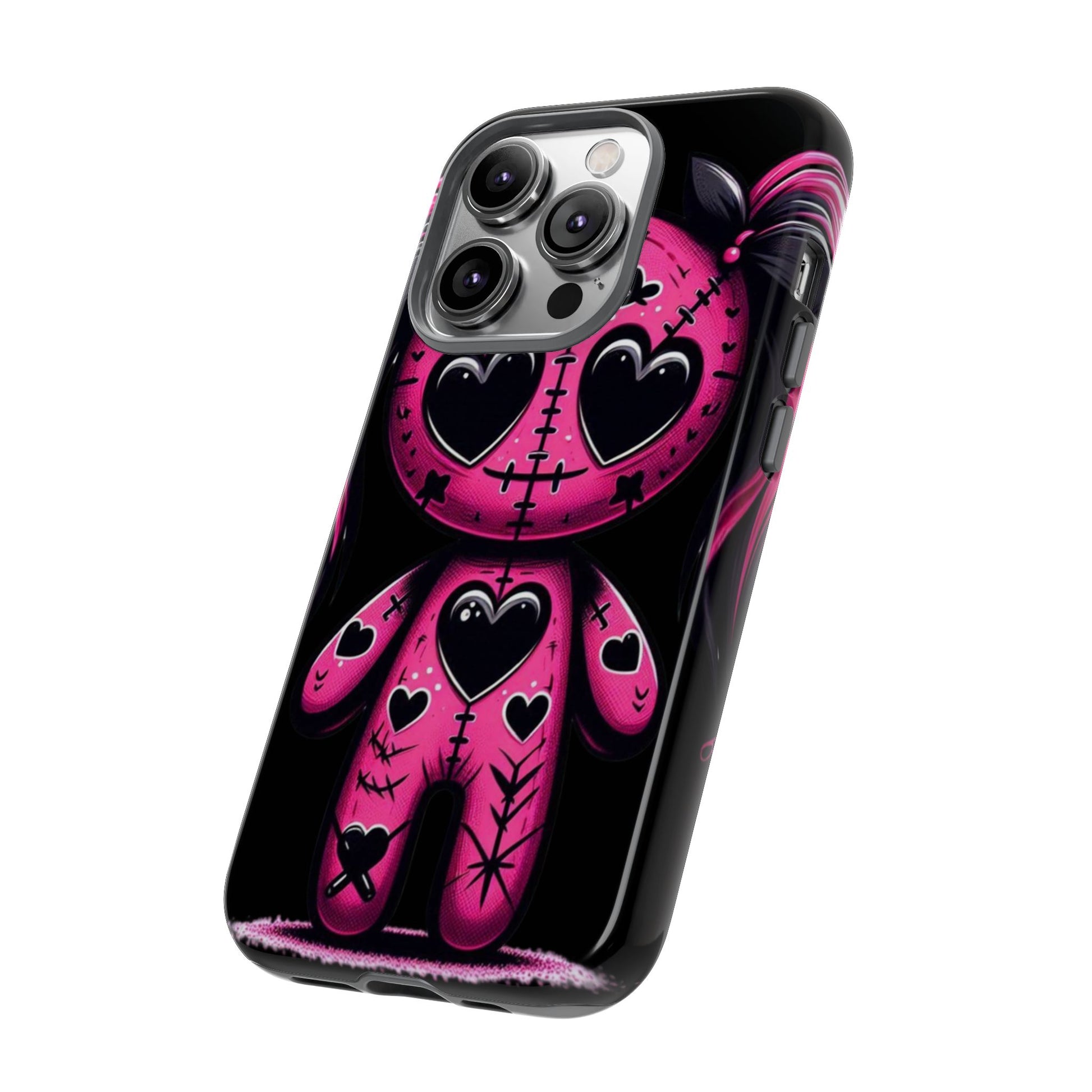 Patchwork Pulse • Apple iPhone 14 • MagSafe® Tough Case phone case by Black Hat Pixels