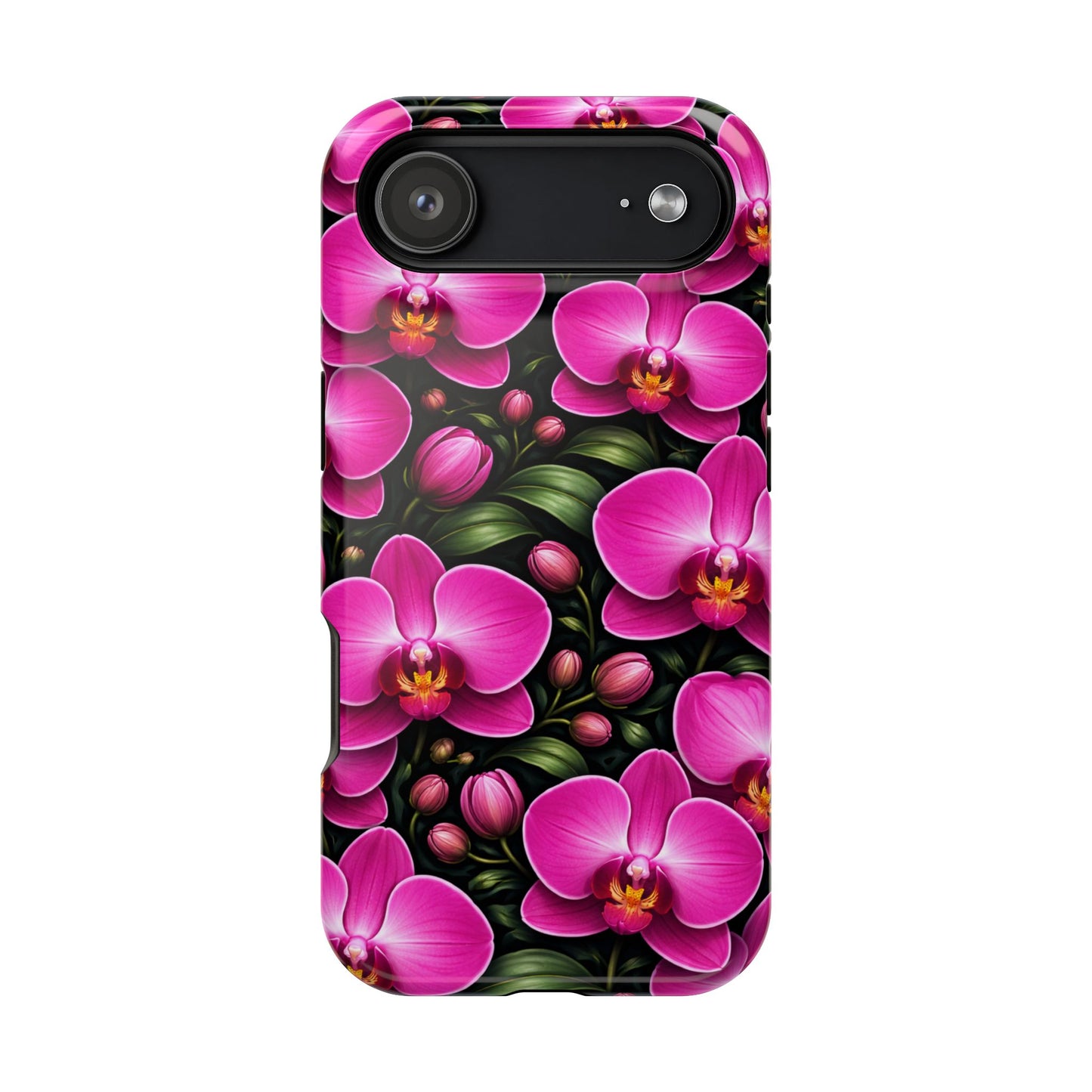 Velvet Orchid • Floral Fusion • Apple iPhone 17 Pro • MagSafe® Tough Case