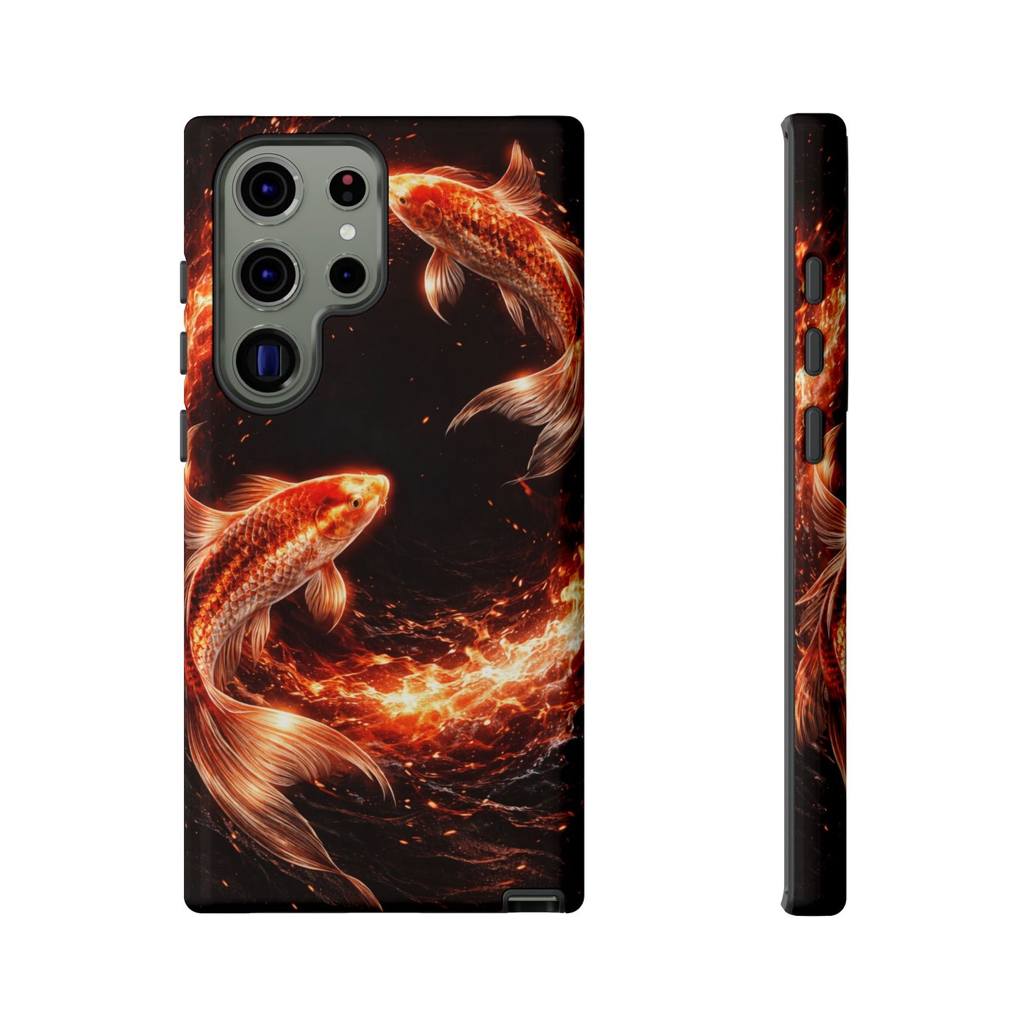 Fire Koi • Samsung Galaxy S23 • Tough Case • Wireless Friendly