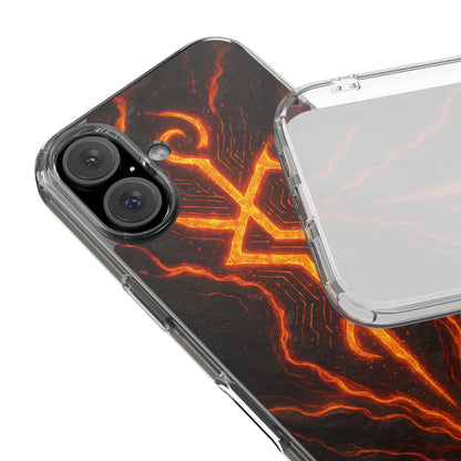 Molten Glyph • Apple iPhone 16 • Clear Case