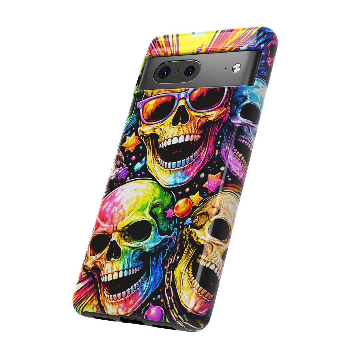 Chromatic Carnage • Google Pixel 7 • Tough Case • Wireless Friendly