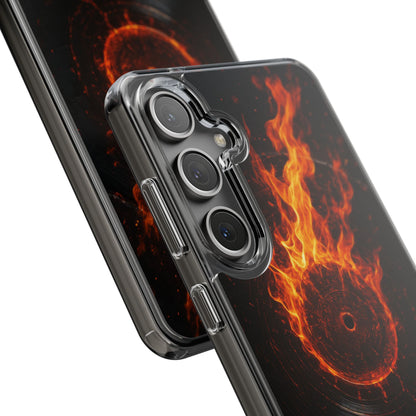 Vinyl Inferno • Samsung Galaxy S24 • Clear Case