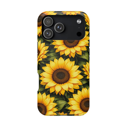 Solar Bloom • Floral Fusion • Apple iPhone 17 Pro • MagSafe® Tough Case