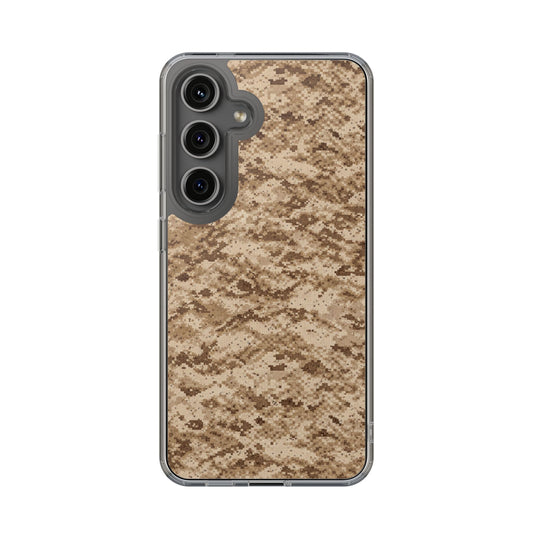Desert Storm Camo • Samsung Galaxy S24 • Clear Case