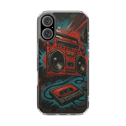 Old Skool • Apple iPhone 16 • Clear Case