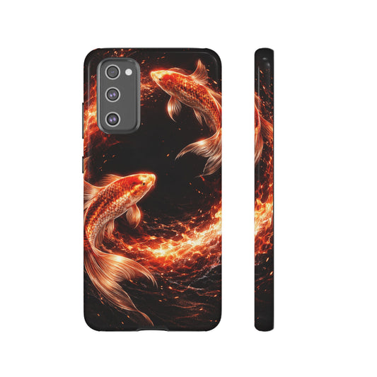 Fire Koi • Samsung Galaxy S20 • Tough Case • Wireless Friendly