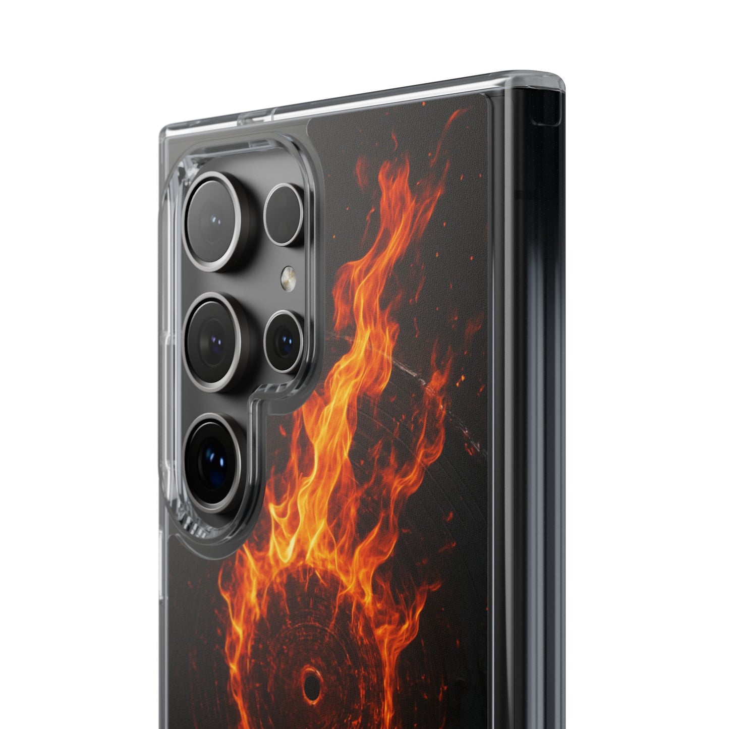 Vinyl Inferno • Samsung Galaxy S24 • Clear Case