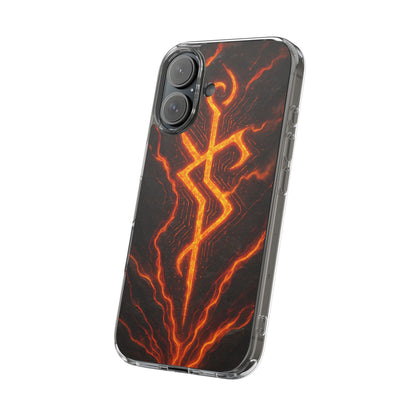 Molten Glyph • Apple iPhone 16 • Clear Case