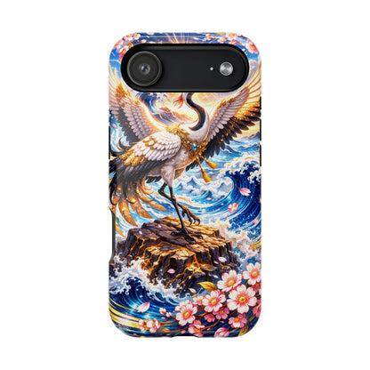 Radiant Ascent – Unbroken Honor • Obsidian Irezumi™ • Apple iPhone 17 Pro • MagSafe Tough Case