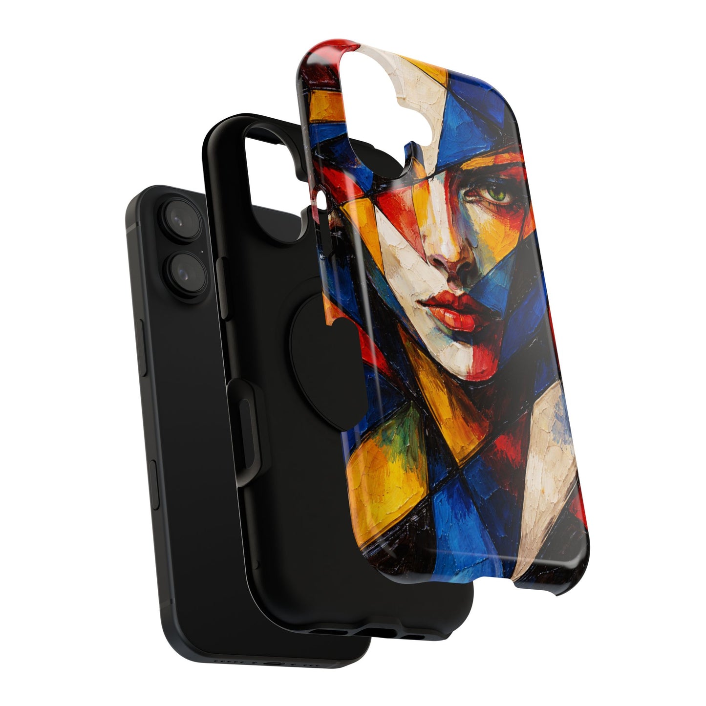 Panel Collision • EPOCH I • Dominion of Color™ • Apple iPhone 17 • Tough Case • MagSafe®