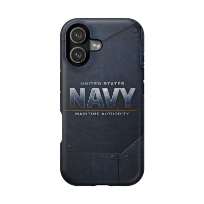 Navy • Sentinel Series • Maritime Authority • Apple iPhone 17 Pro • MagSafe Tough Case