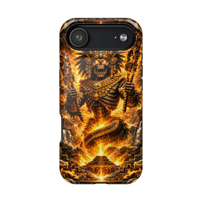 Acalan • Warbound Navigator • Empire of the Fifth Sun™ • Apple iPhone 17 Pro • MagSafe Tough Case