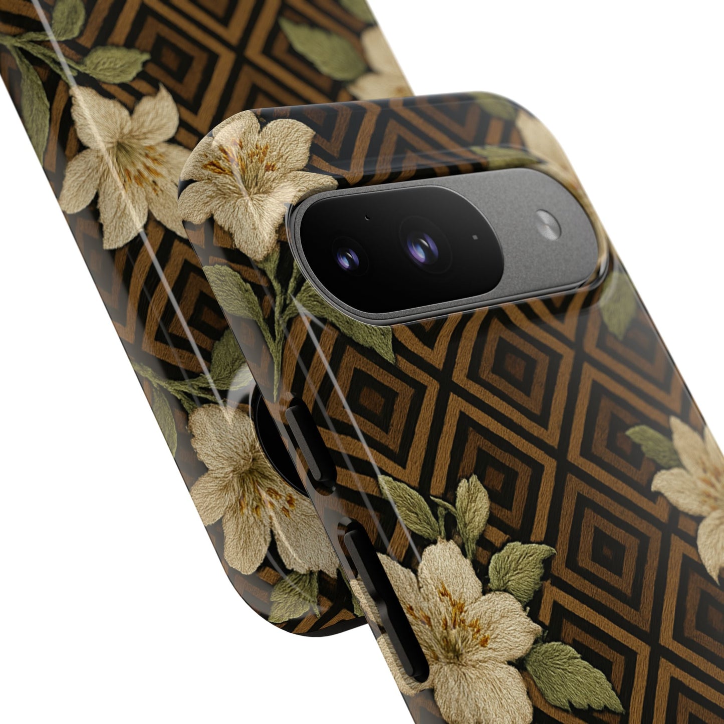 Velvet Bloom • Google Pixel 9  •Tough Case • Wireless Friendly