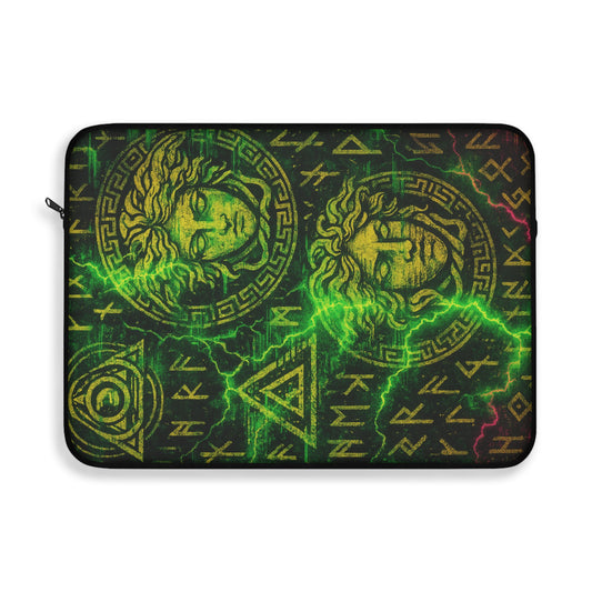 Glyph Gods • Single Zipper Laptop Sleeve