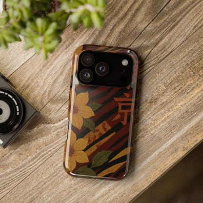 Tiger Petal • Apple iPhone 17 Pro • MagSafe® Tough Case