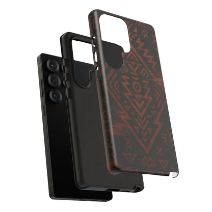 Tribal Glitch • Samsung Galaxy S25 • MagSafe® Magnetic Tough Case