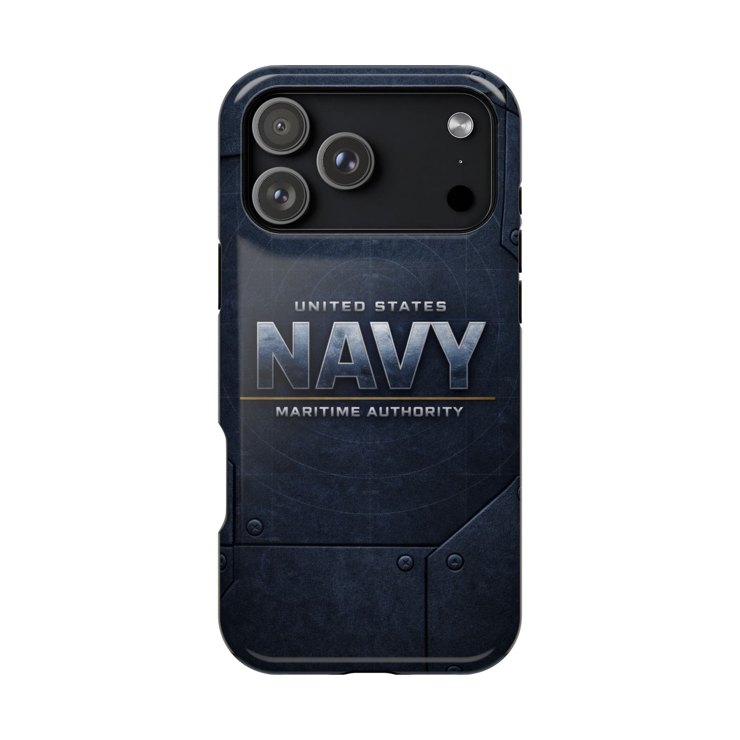 Navy • Sentinel Series • Maritime Authority • Apple iPhone 17 Pro • MagSafe Tough Case