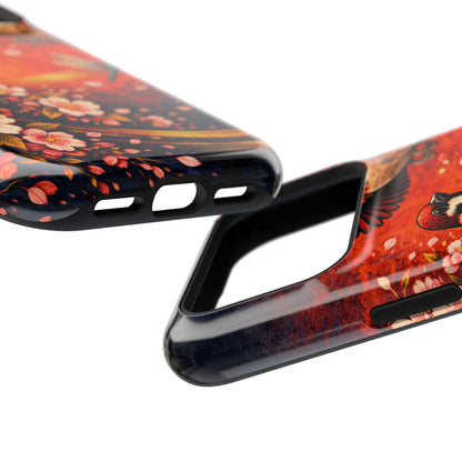 Quiet Witness – Fleeting Mercy • Obsidian Irezumi™ • Apple iPhone 17 Pro • MagSafe Tough Case