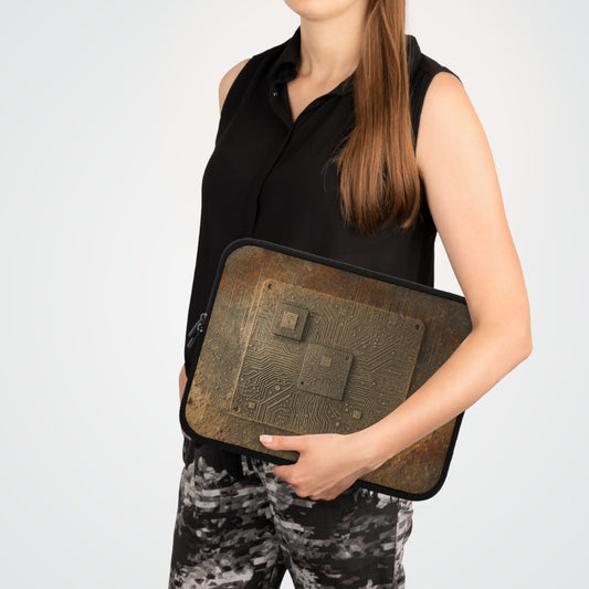 Sand Circuit • Dual Zipper Laptop Sleeve
