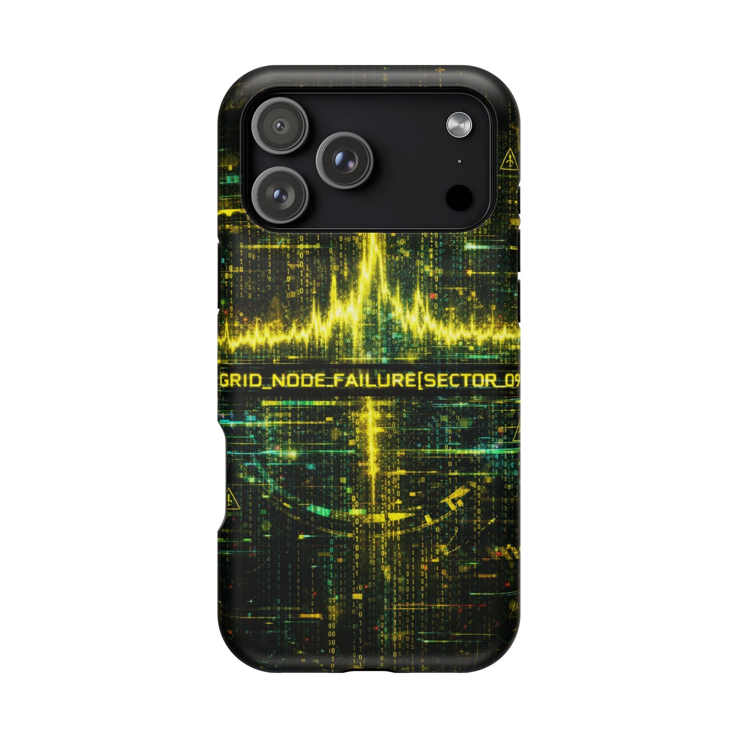 Grid Node Failure • System Collapse • Apple iPhone 17 Pro • MagSafe® Tough Case