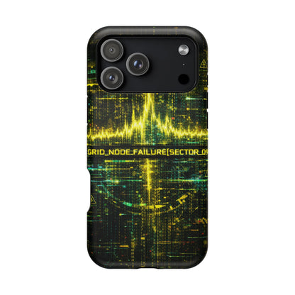 Grid Node Failure • System Collapse • Apple iPhone 17 Pro • MagSafe® Tough Case