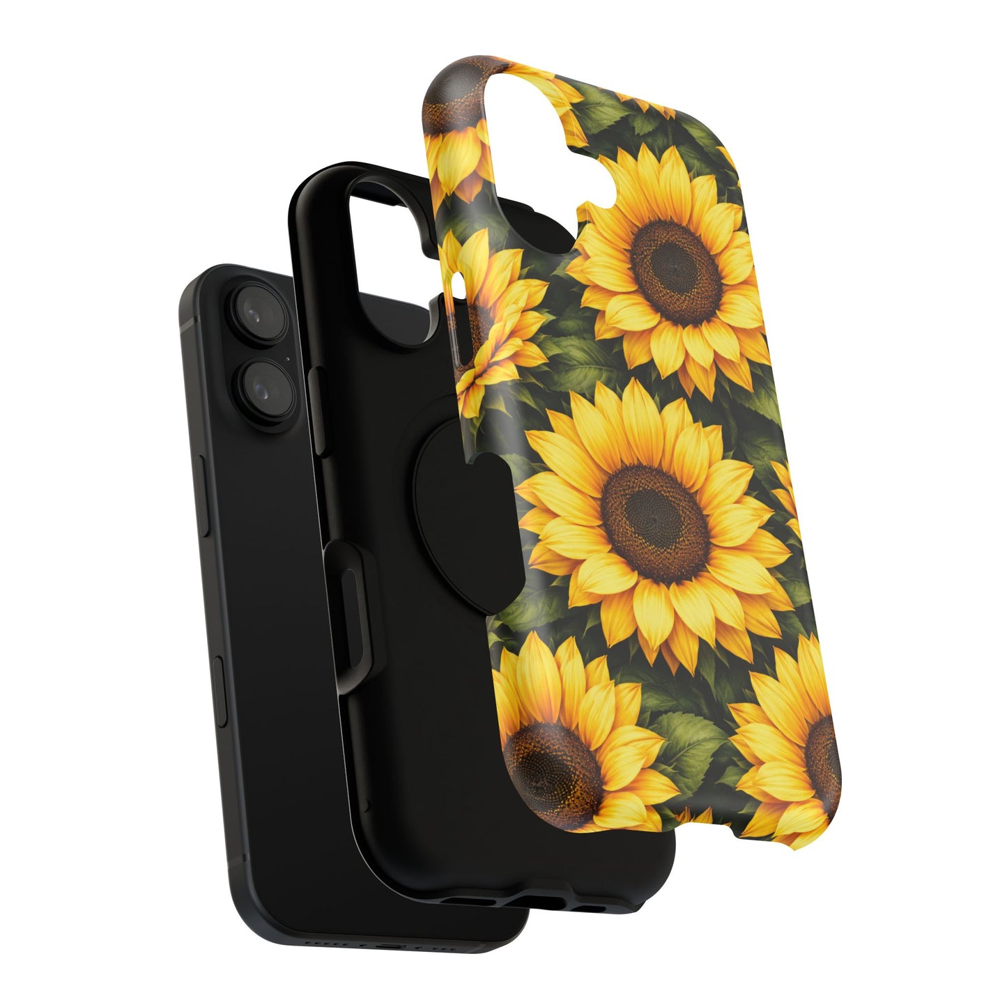 Solar Bloom • Floral Fusion • Apple iPhone 17 Pro • MagSafe® Tough Case