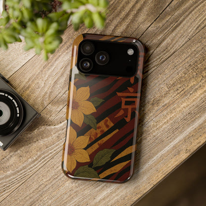 Tiger Petal • Apple iPhone 17 Pro • MagSafe® Tough Case