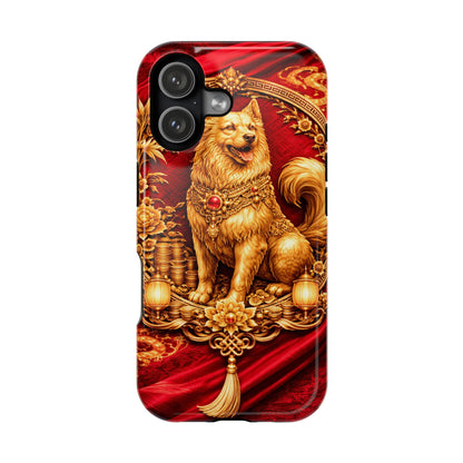 Dog • Lunar Armor • Imperial Banner • Apple iPhone 17 Pro • MagSafe Tough Case